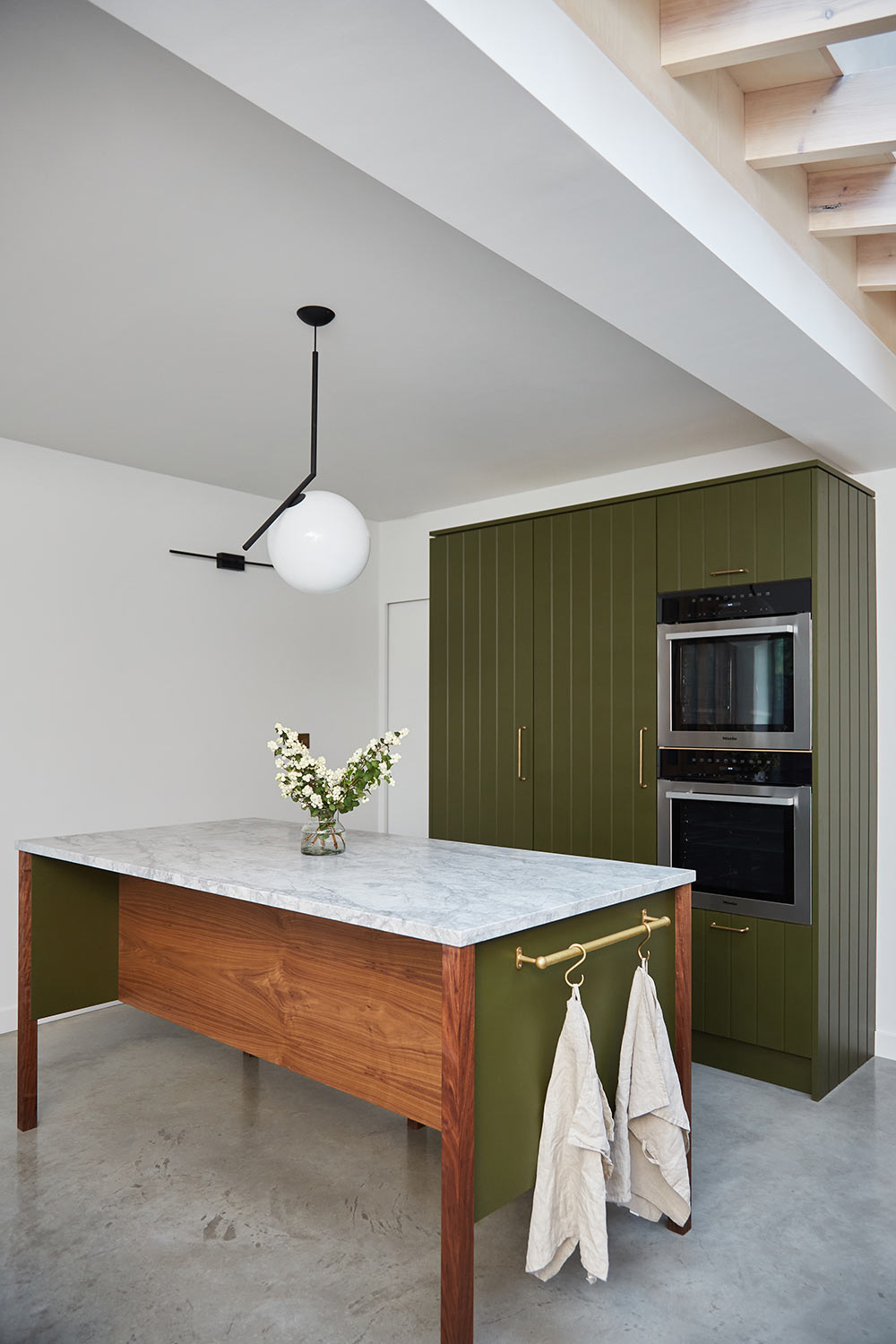 Alice and Matt’s Contemporary Walnut Kitchen