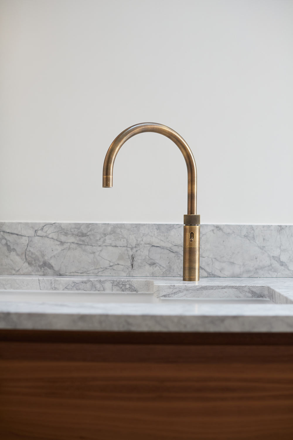 Alice and Matt’s Contemporary Walnut Kitchen