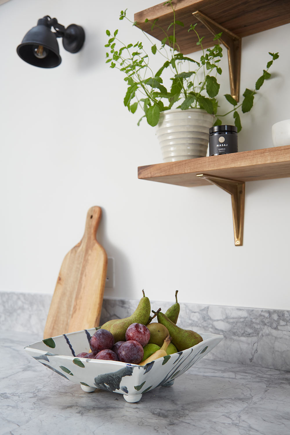 Alice and Matt’s Contemporary Walnut Kitchen
