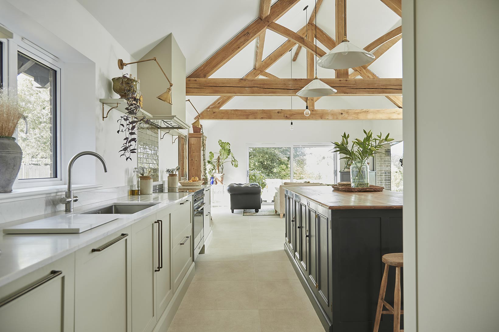 Christa’s Overlay Shaker Kitchen