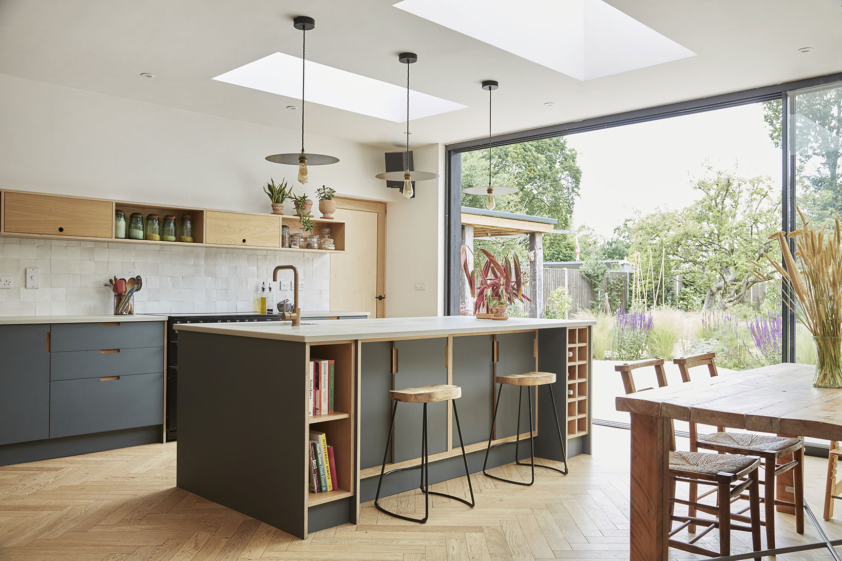 Hannah and James’ Italian HPL and Oak Kitchen