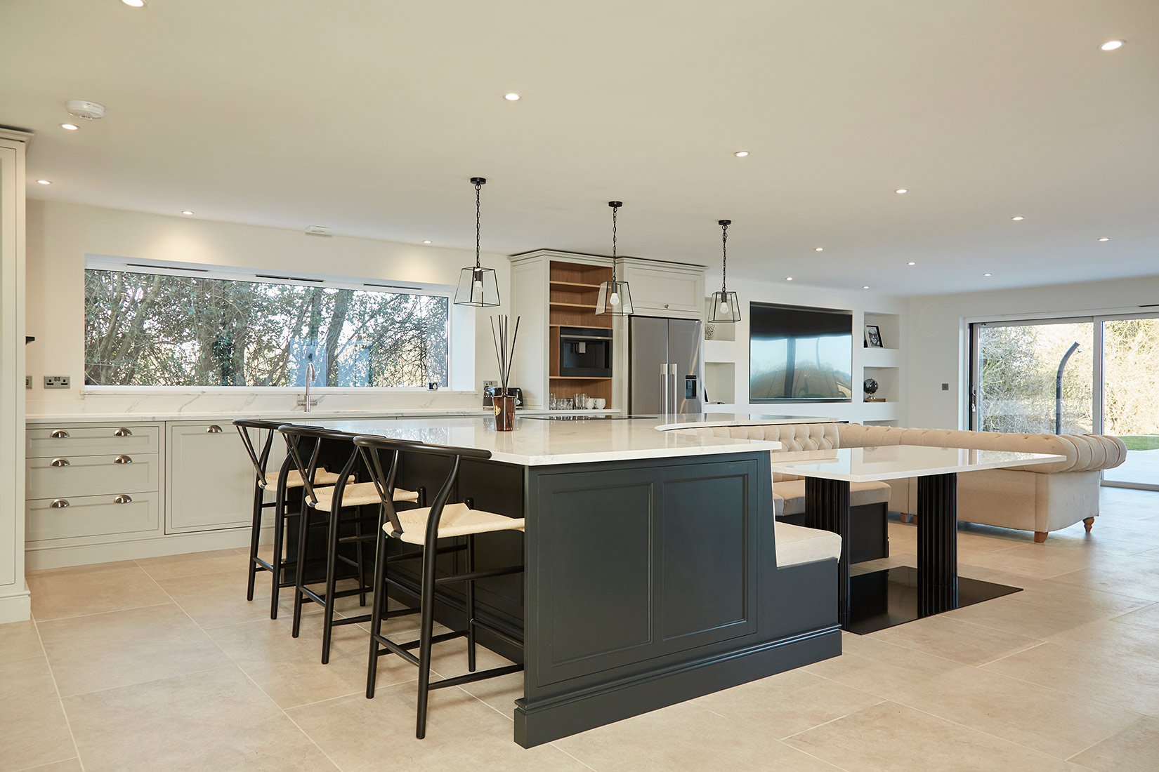 Modern Kitchen in Tibenham Norfolk