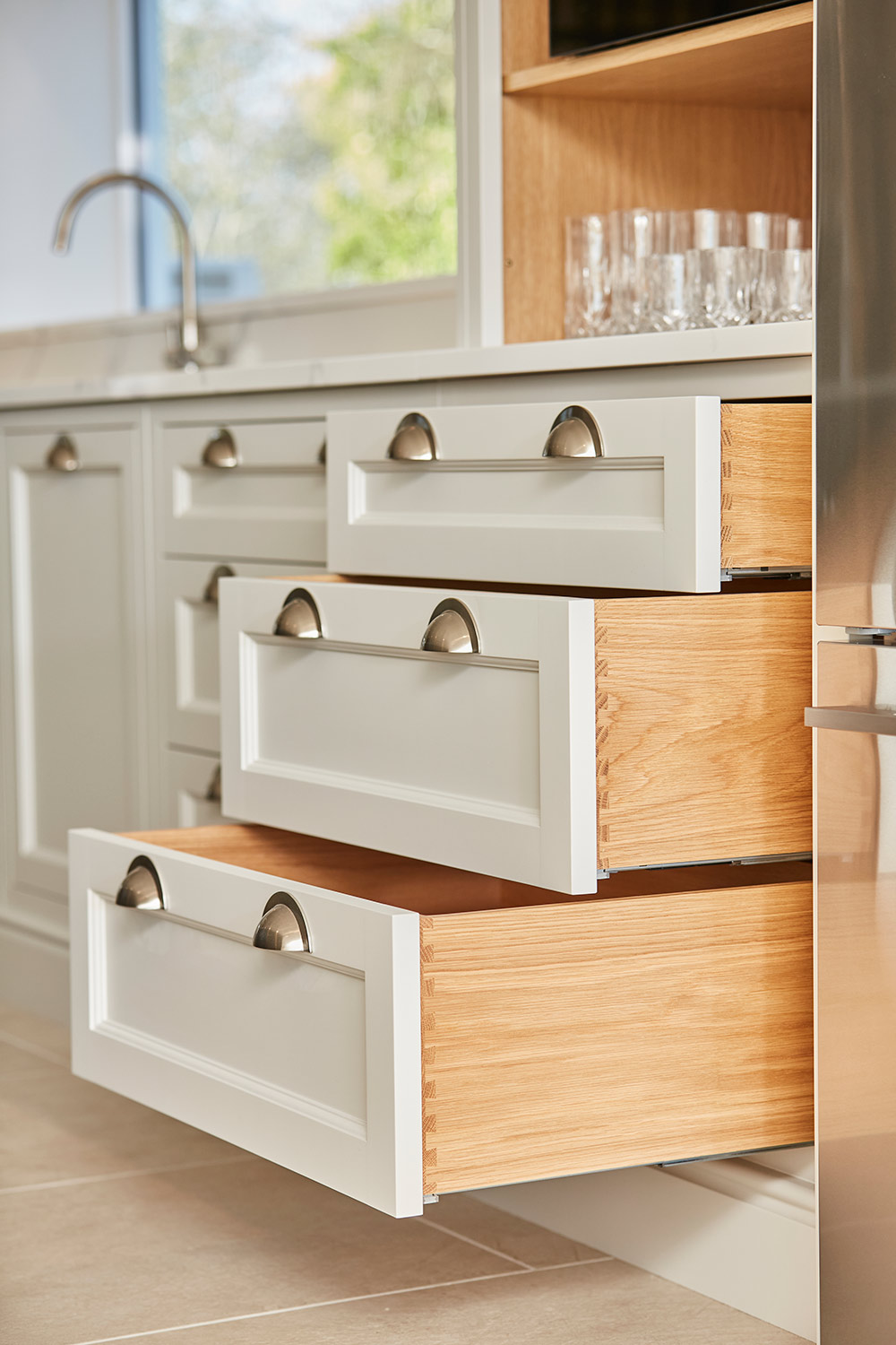 Modern Kitchen in Tibenham Norfolk