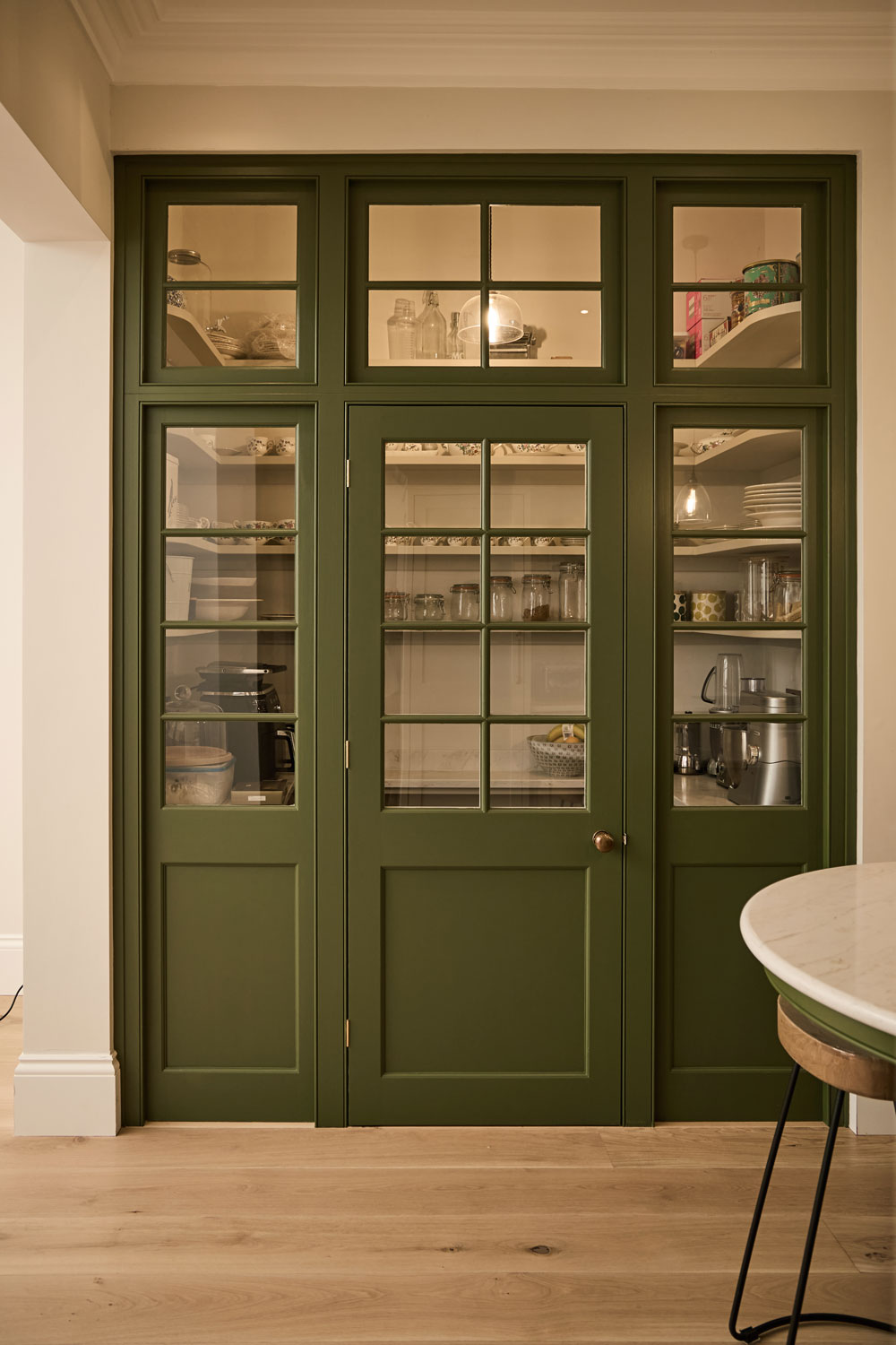 Mary and Steve's Georgian Townhouse Shaker Kitchen
