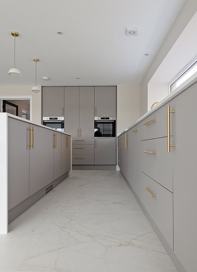 Modern Kitchen in Tibenham Norfolk