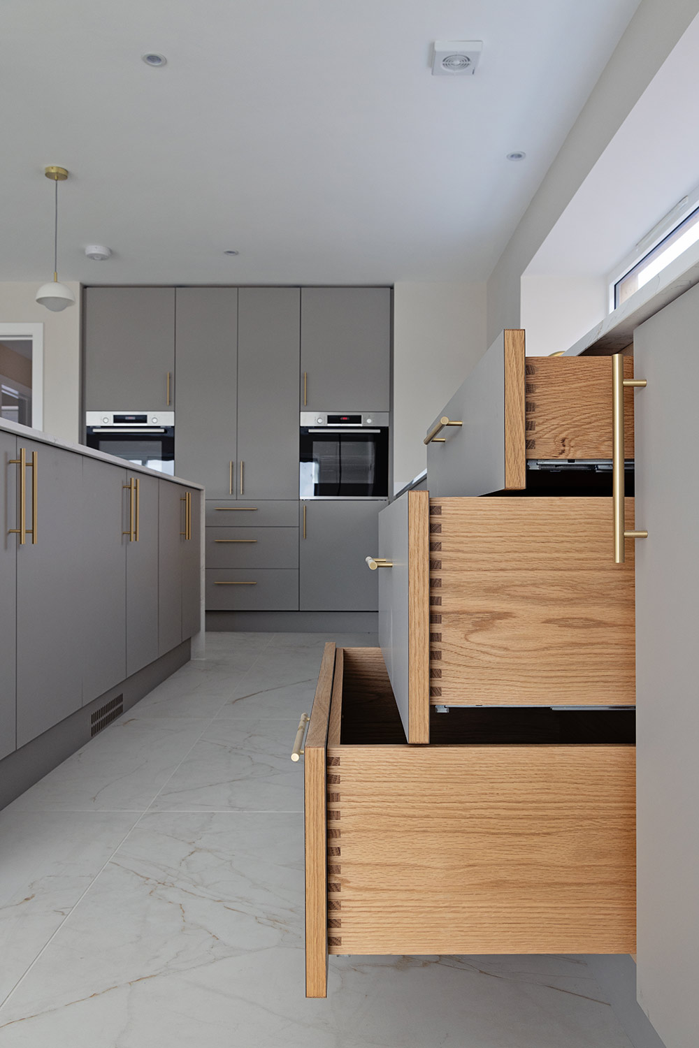 Modern Kitchen in Tibenham Norfolk
