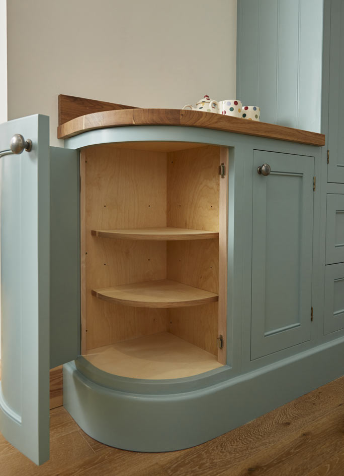 Georgia and Richard’s Blue Shaker Kitchen