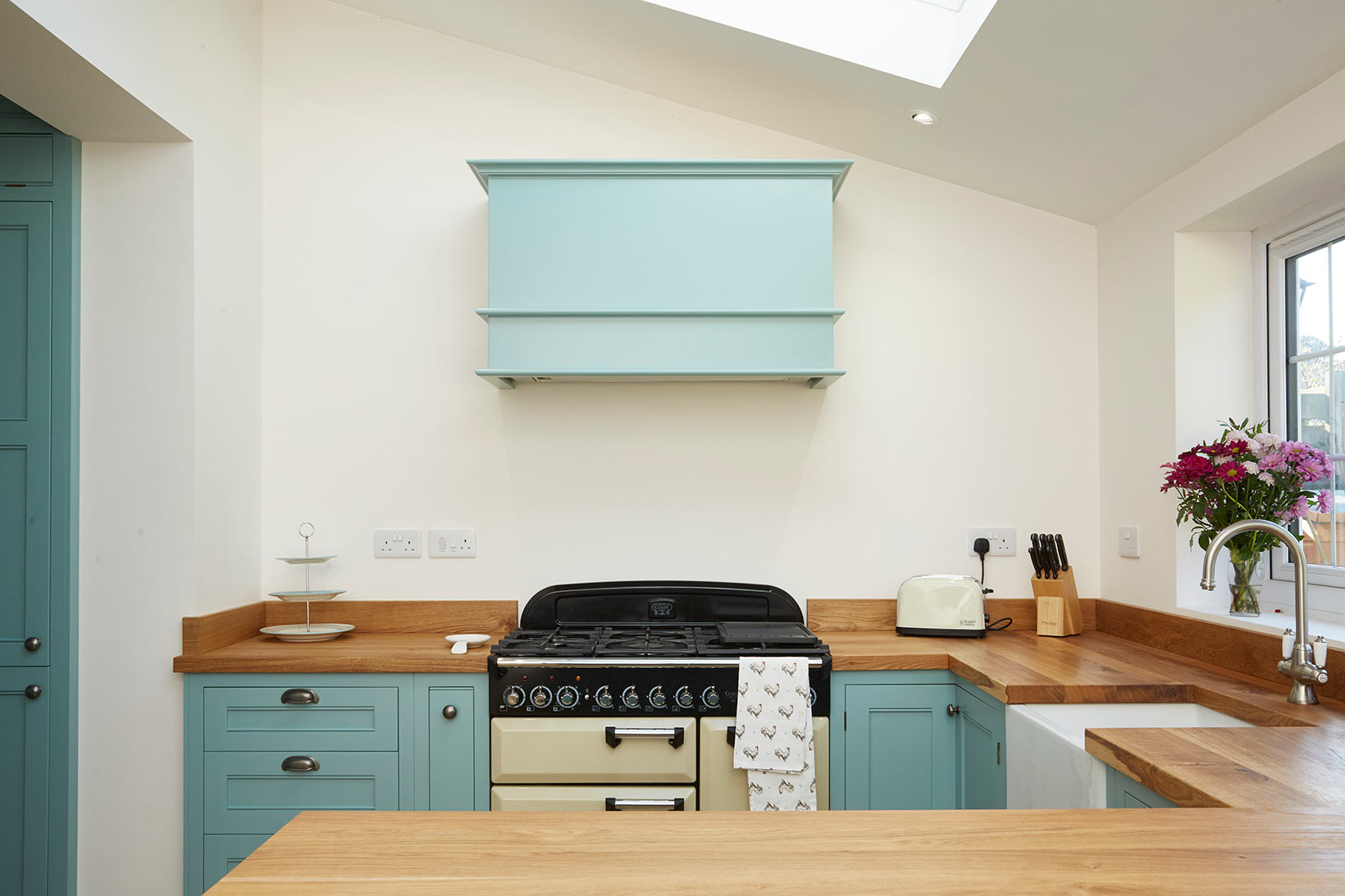 Georgia and Richard’s Blue Shaker Kitchen