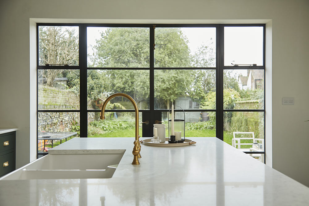 Sam and Charlotte's Inframe Shaker Kitchen