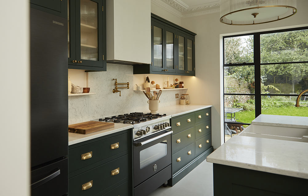 Sam and Charlotte's Inframe Shaker Kitchen